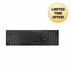 CHERRY - HIGH LEVEL KBD COMBOS 9100 SLIM GB KEYBOARD WIRELESS BLACK UK-ENGLISH