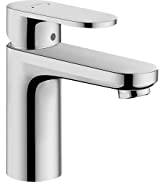 hansgrohe Finoris Basin Mixer Tap 230 with pull-out spray, 2 Sprays and push-open waste set, matt...