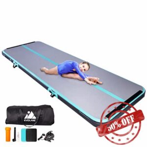 EVOLAND 3M Inflatable Gymnastics Mat Tumbling Mat