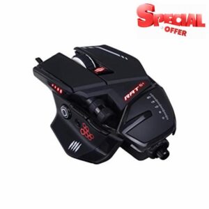 MAD CATZ RAT 6+ Gaming Mouse Black