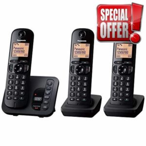 Panasonic KX-TGC223EB DECT Cordless Phone with Answering Machine