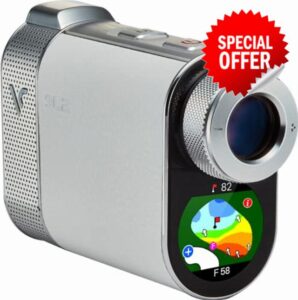 Voice Caddie SL2 Golf Laser Rangefinder with OLED and LCD