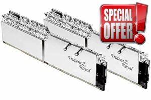 G.Skill Trident Z Royal 16GB DDR4 3200MHz Memory Module (16GB