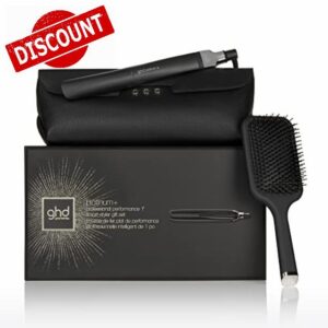 ghd Platinum+ Styler Giftset Edition - Hair Straighteners (Black)