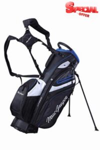 MACGREGOR Golf MACBAG146 Mactec HYBRID 14 Golf Club Stand Carry Trolley Bag