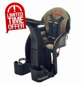 WeeRide Safe Front Mounted Deluxe Children's Bike Seat - Brow