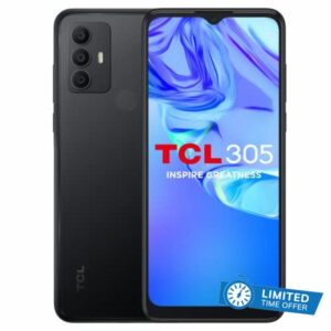 TCL 305 Sim Free Smartphone 6.52" HD+ Display