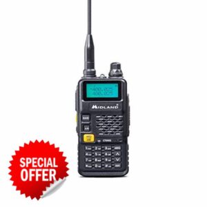 Midland CT590 S - Two Way Radio Amateur Dual Band 128 Storable Channels - 1 Walkie Talkie