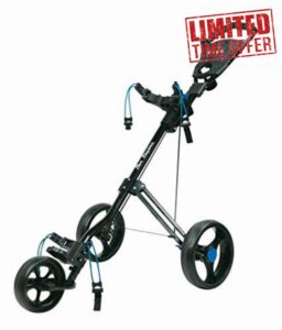 Ben Sayers Golf 2020 D3 Trolley Pull/Push Golf Trolley 3 Wheeled Aluminium