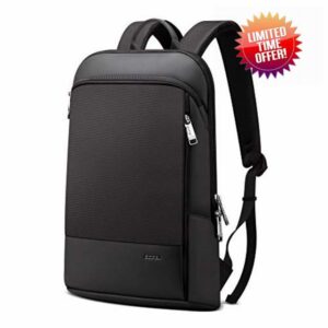 BOPAI Slim Laptop Backpack for Men Business Laptop Backpack Light Weight Waterproof Anti Theft Rucksack Work Backpack 17 inch