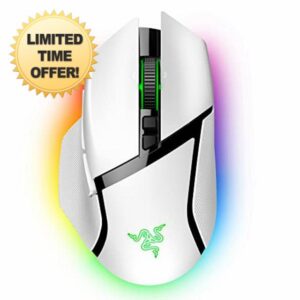 Razer Basilisk V3 Pro - Wireless Gaming Mouse HyperScroll Tilt Wheel