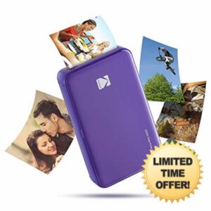 Kodak Mini 2 HD Wireless Mobile Instant Photo Printer with 4Pass Patented Printing Technology