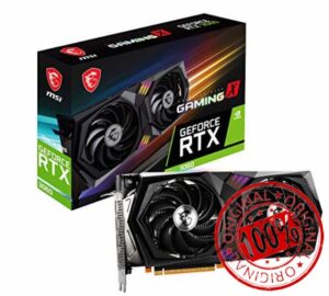 MSI GeForce RTX 3060 GAMING X 12G Gaming Graphics Card - 12GB GDDR6