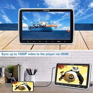 Headrest DVD Monitor with HDMI Input