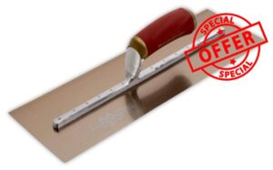 Marshalltown MPB145GSD 14x5-inch Gold Stainless Steel Plasterers Trowel