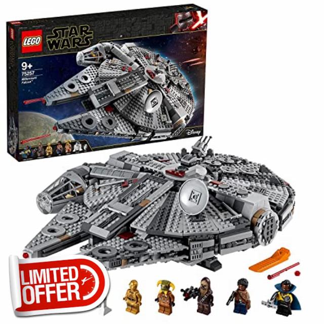LEGO 75257 Star Wars Millennium Falcon Starship Construction Set