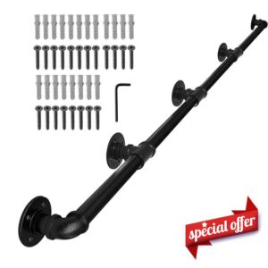 Lechansen Handrail Staircase for Indoor/Outdoor Stairs