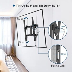 Tilt TV Wall Mount with Max. VESA 600x400mm