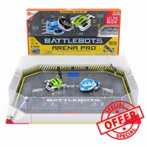 HEXBUG BattleBots Arena Pro - Build Your Own Battle Bot with Arena Game Board and Accessories - Remote Controlled Toy for Kids - Batteries Included with Hex Bug Se
