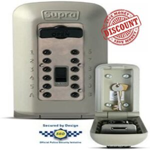 NRS Healthcare Supra M61469 C500 Key Safe Secure/ Wall Mounted/ Outdoor/ Key Storage Device