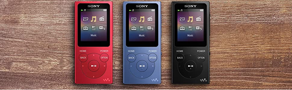Sony, NW-E394 Walkman, MP3 player, fm radio 8gb
