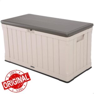 Lifetime 60186 Heavy-Duty Outdoor Storage Deck Box 439.11 L Outdoor Storage Box