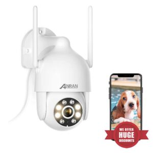 ANRAN 2K Outdoor Security Camera with 360° View