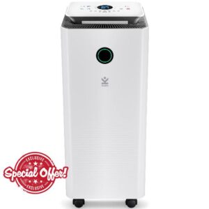 Avalla X-150 16L/Day Smart Dehumidifier for Home & Office; Clothes Dryer Mode