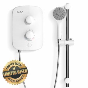 COMFEE' Showers DSK105T Longer Pipe Electric Shower