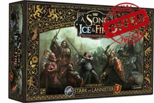 Cool Mini or Not - A Song of Ice and Fire: Thrones Stark vs Lannister Starter Set - Miniature Game