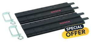 2-Piece Guide Rail / 350 mm / Plastic with Screw Clamps for PKS 55 A