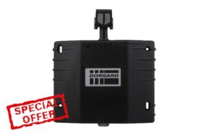 Dorgard Fire Door Retainer - Black