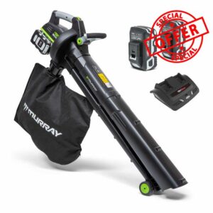 Murray IQ18LBVK Dual 18V (36V) Li-Ion Cordless Leaf Blower Vacuum Kit