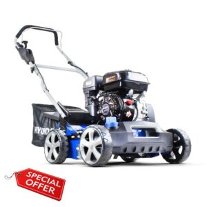 Hyundai 212cc Petrol Lawn Scarifier and Aerator