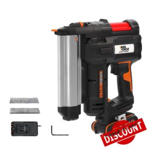 WORX WX840 18V (20V Max) Cordless Nail/Staple Gu