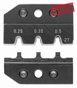 Knipex Crimping die for MQS connectors without single wire seal 97 49 27