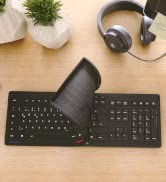CHERRY STREAM PROTECT MEMBRANE, hygienic silicone keyboard protector, disinfectable membrane for ...