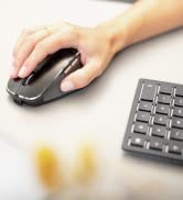 Cherry GENTIX DESKTOP, wireless keyboard and mouse set, British layout, QWERTY keyboard, durable ...