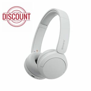 Sony WH-CH520 Wireless Bluetooth Headphones - up to 50 Hours Battery Life with Quick Charge