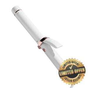 T3 Curl ID 32 mm Digital Ceramic Curling Iron with Smart Touch Interface & Interactive HeatID Technology for Automatic Heat Setting Personalization - Shiny Smooth Curls that Las