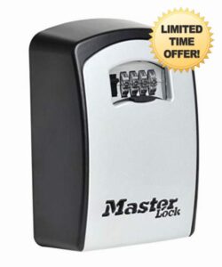MASTER LOCK Extra Large Key Safe [Extra Large size] [Wall mounted] [Outdoor] - 5403EURD - Key Lock Box
