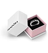 Pandora Moments Women's Sterling Silver Knotted Hearts Ring