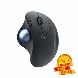 Logitech ERGO M575 Wireless Trackball Mouse - Easy thumb control