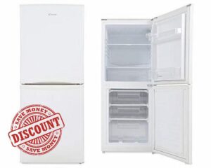 Candy Comfort CSC135 WEK 136x55cm A+ Freestanding Fridge Freezer - White