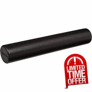 Amazon Basics High-Density Round Foam Roller - 90 cm