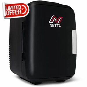 NETTA 5L Mini Fridge - Portable Small Fridge for Drinks