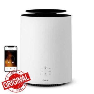 DUUX ThreeSixty 2 | Compact Smart Ceramic Heater | White | 1800W of Heating Power | 30m² Room Size | DXCH08UK