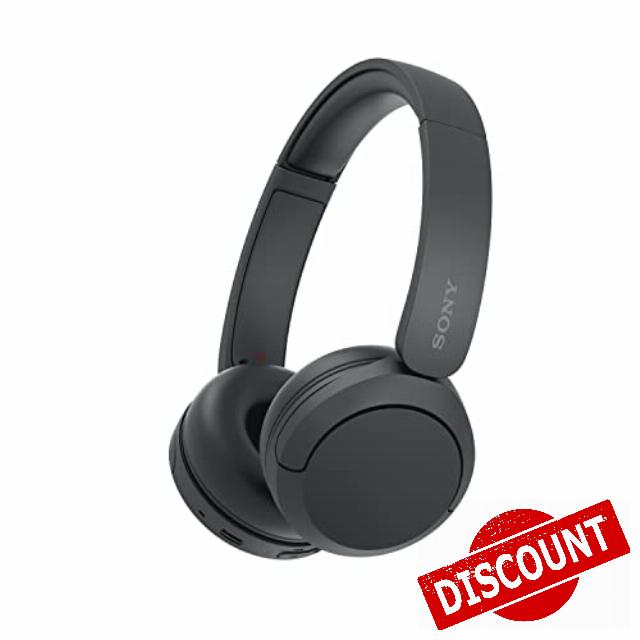 Sony WH-CH520 Wireless Bluetooth Headphones - up to 50 Hours Battery Life with Quick Charge