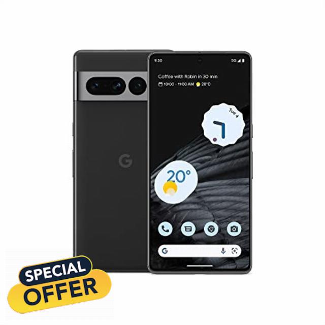 Google Pixel 7 Pro – Unlocked Android 5G smartphone with telephoto lens