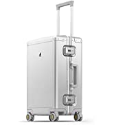 LEVEL8 Suitcase Hand Luggage Suitcases Lightweight 100% PC Trolley Case Micro-Diamond Textured De...